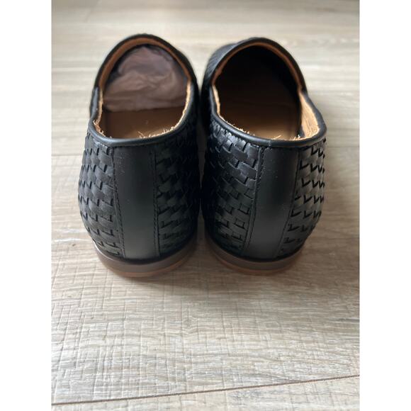 Nisolo Woven Alejandro Slip On shoes size 8.5 black display picture 3